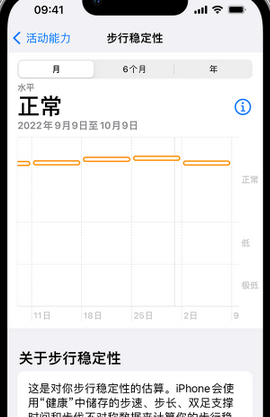 太原iPhone手机维修如何在iPhone开启'步行稳定性通知'