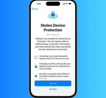 太原苹果授权维修店分享被盗设备保护功能开启方法 